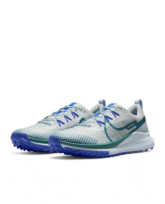 Nike React Pegasus Trail 4 GTX - Light Silver Mineral Teal