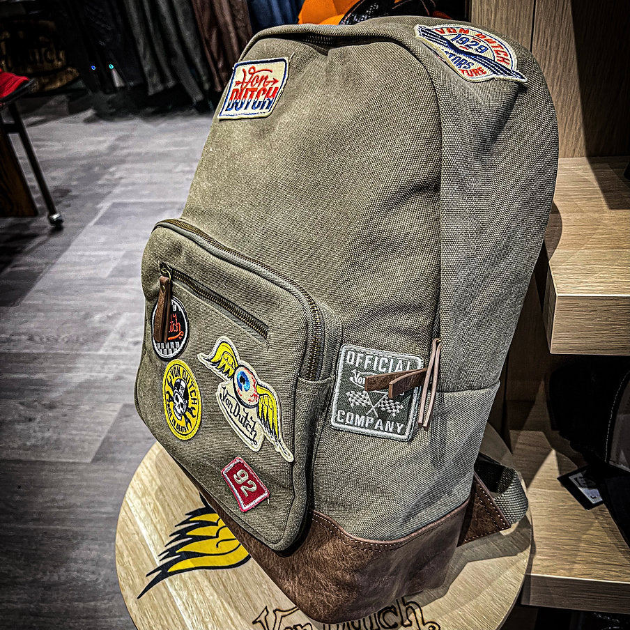 Mochila Von Dutch - Cartoon Taupe Verde Kaki