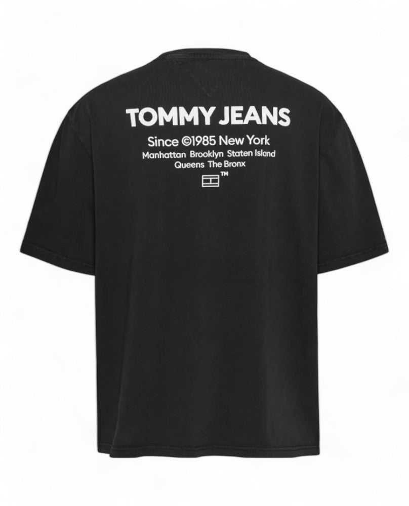 Camiseta Tommy Jeans - Negro Desgastado