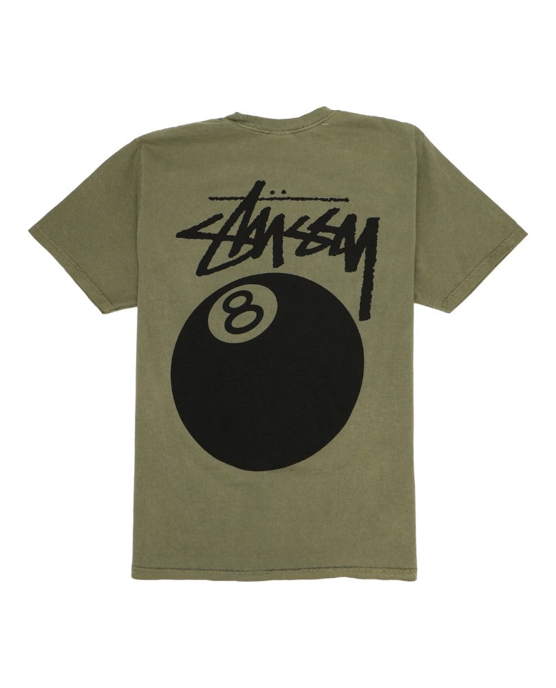 Stussy 8 Ball Pigment Dyed Olive