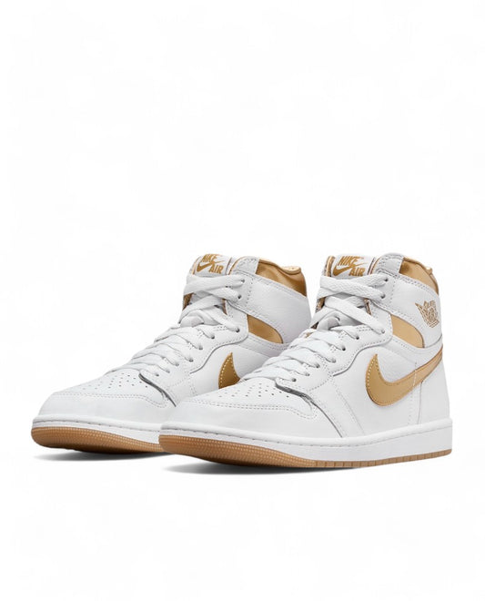 Air Jordan 1 Retro High OG - White  Metallic Gold