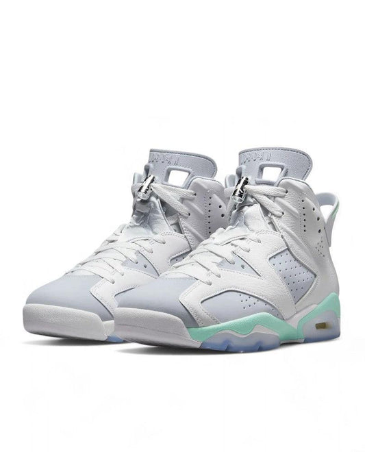 Air Jordan 6 Retro - White Pure Platinum Mint