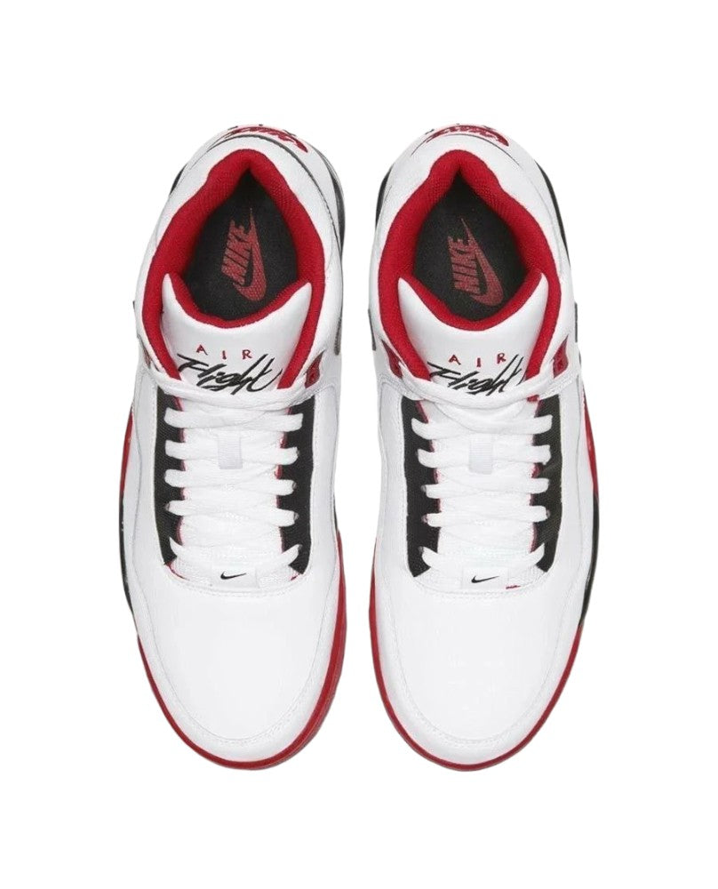 Nike Flight Legacy - White Black University Red