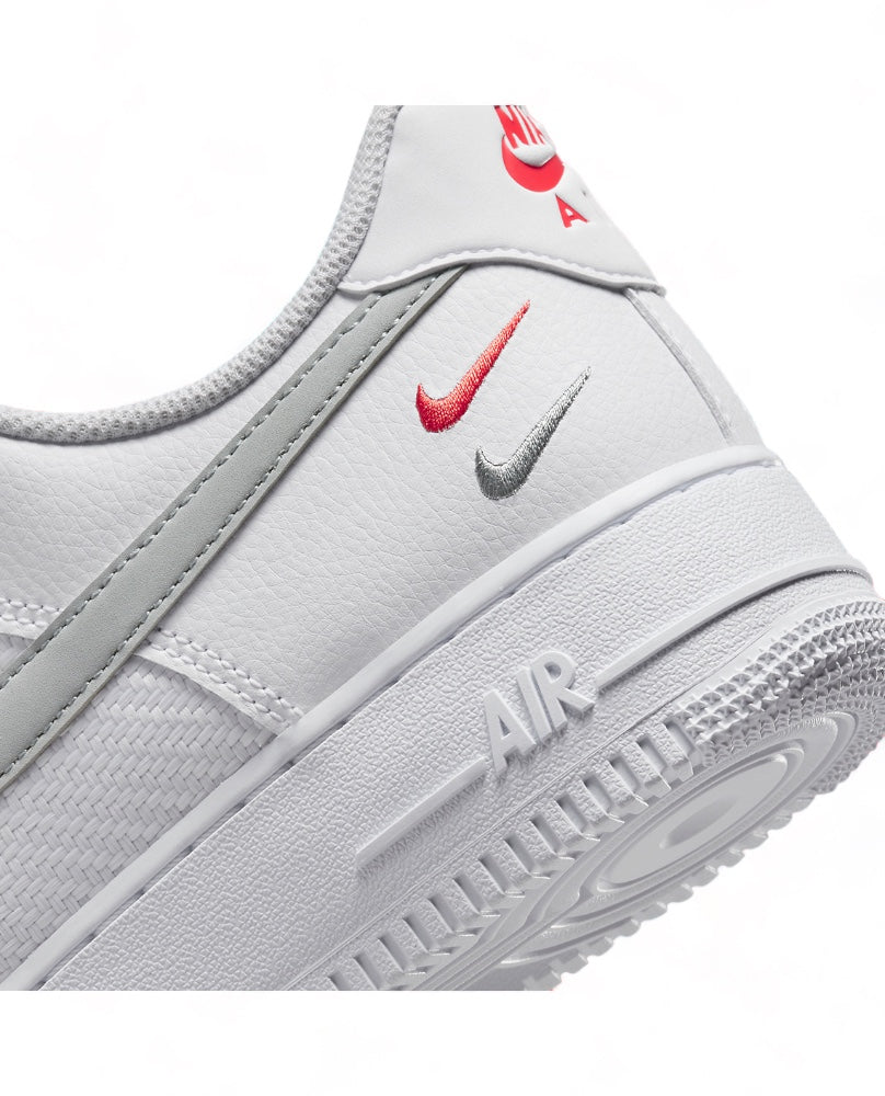 Nike Air Force 1 '07 - White Wolf Grey Red