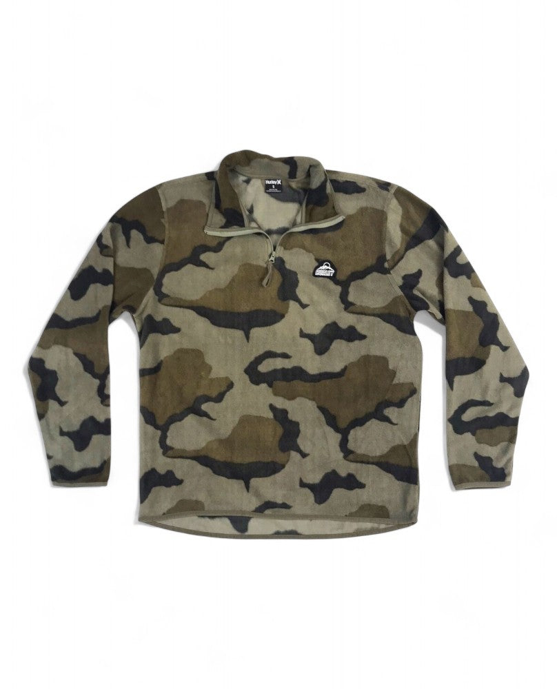 Forro Polar Hurley Camuflaje - Verde Militar